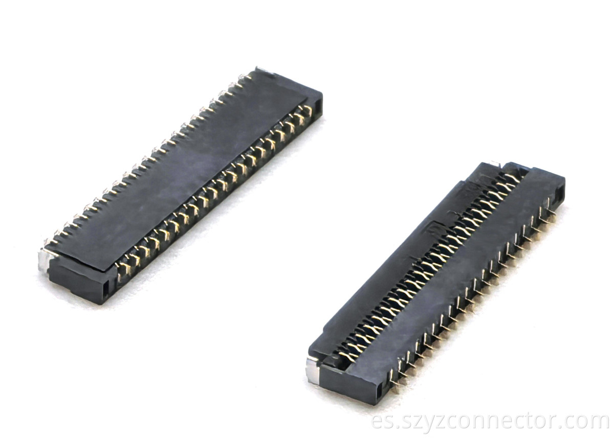 0.3mm pitch fpc connector h1.0mm